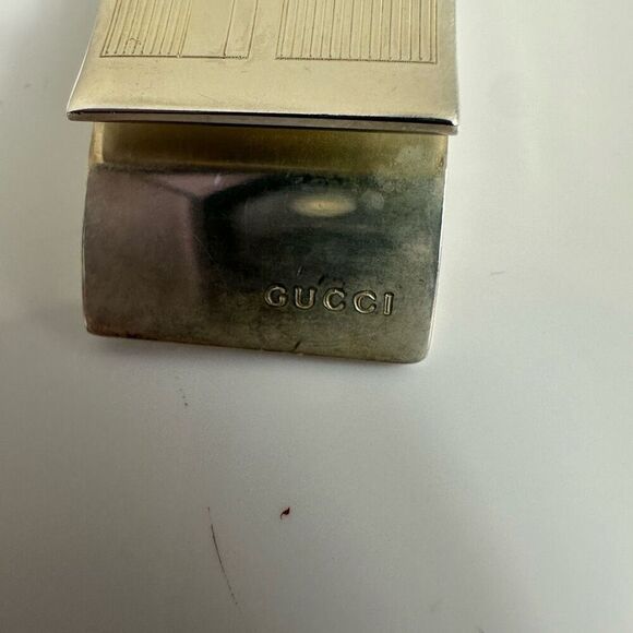 Gucci G Logo Sterling Silver Money Clip - Picture 3 of 6